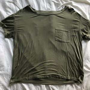 American Eagle Pocket T